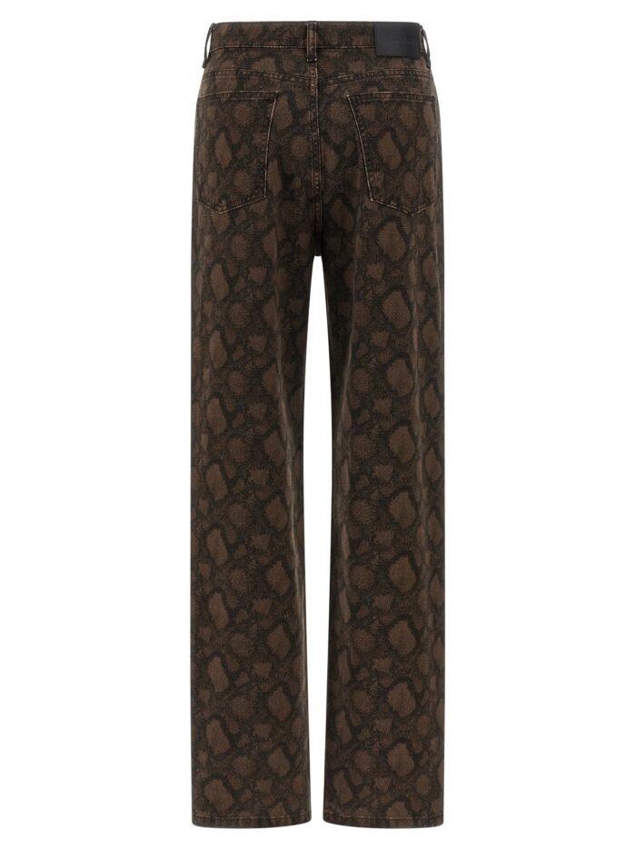 ROTATE BIRGER CHRISTENSEN Animal Print Jeans