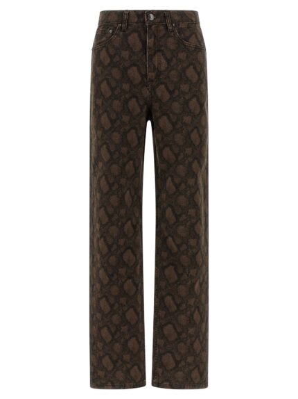 ROTATE BIRGER CHRISTENSEN Animal Print Jeans