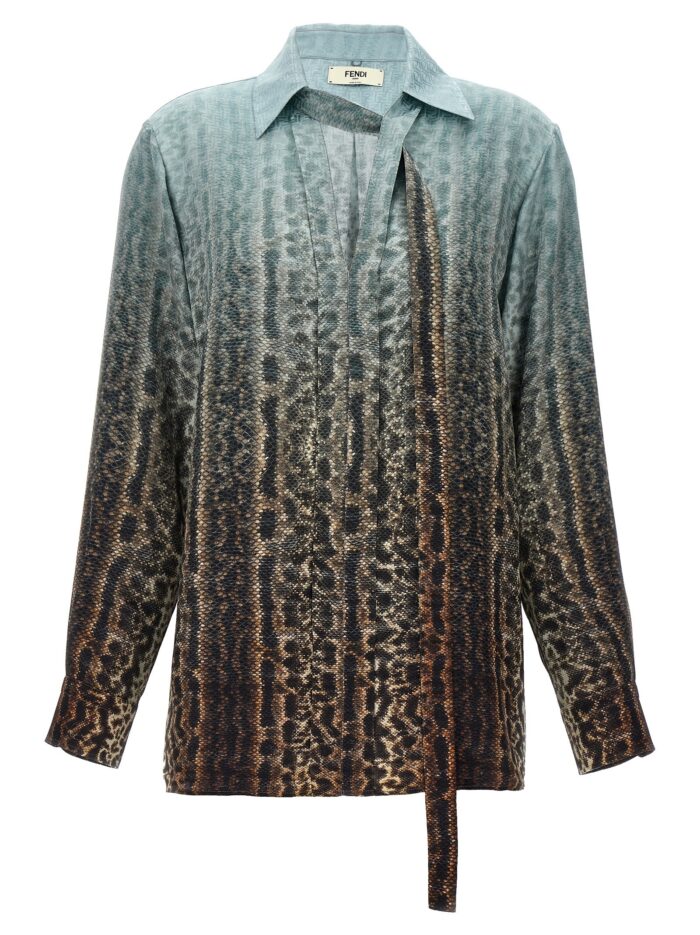 fendi animal print shirt Fendi Animal Print Shirt