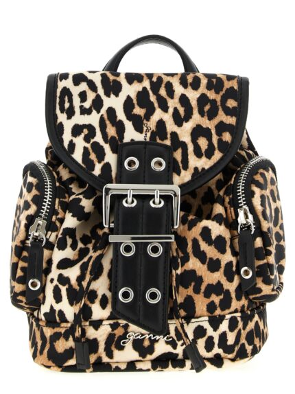 GANNI Animalier 'Bucky' Backpack