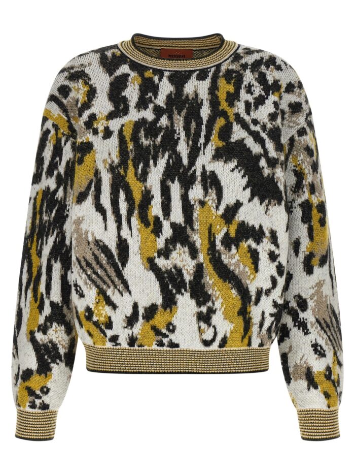 missoni animalier motif sweater Missoni Animalier Motif Sweater