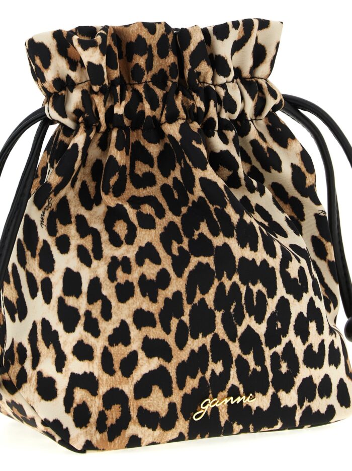 GANNI Animalier Pouch