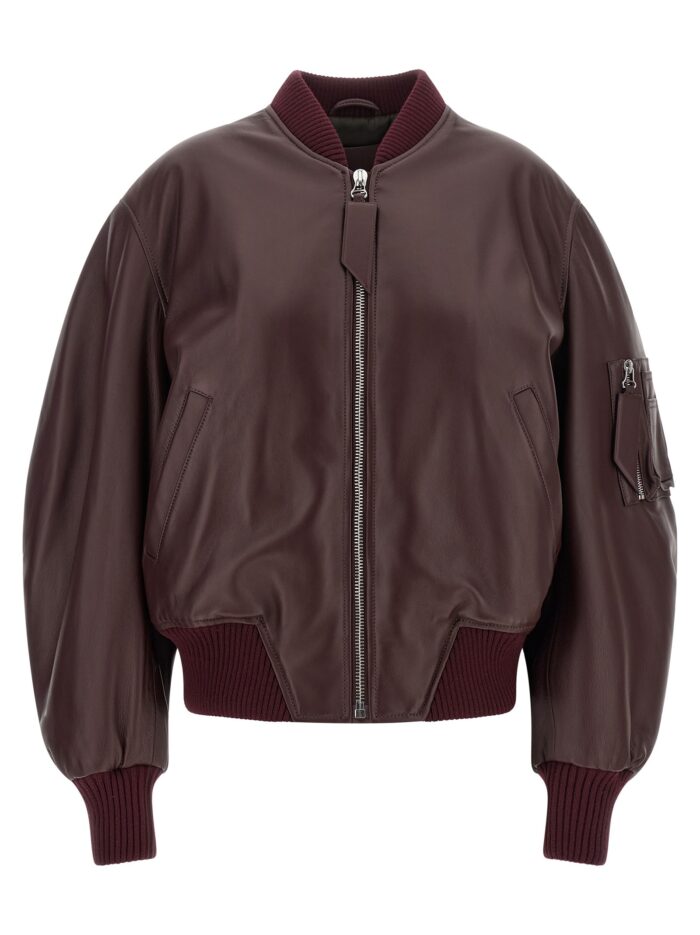 the attico 'anja' bomber jacket The Attico 'Anja' Bomber Jacket