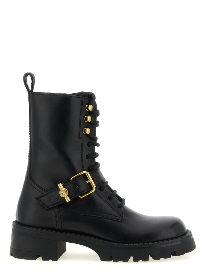 versace ankle boots with buckle Versace Ankle Boots With Buckle