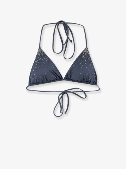 MC2 SAINT BARTH Annabelle Rhinestone Bikini Top