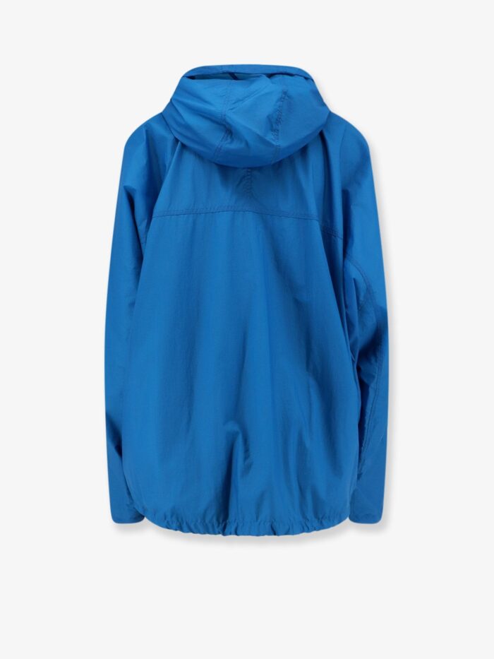 Loewe Anorak Technical Fabric Windbreaker With Embroidered Anagram Logo