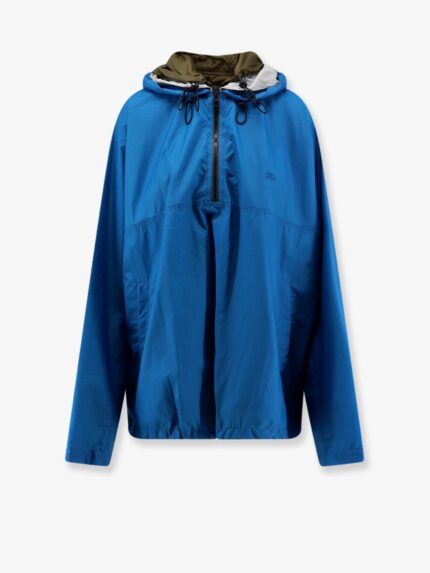 LOEWE Anorak Technical Fabric Windbreaker With Embroidered Anagram Logo