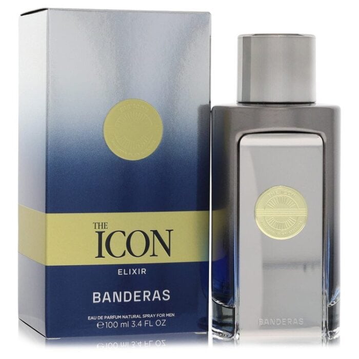 antonio banderas the icon elixir by antonio banderas eau de parfum spray 3.4 oz Antonio Banderas The Icon Elixir By Antonio Banderas - Eau De Parfum Spray 3.4 Oz - Image 1