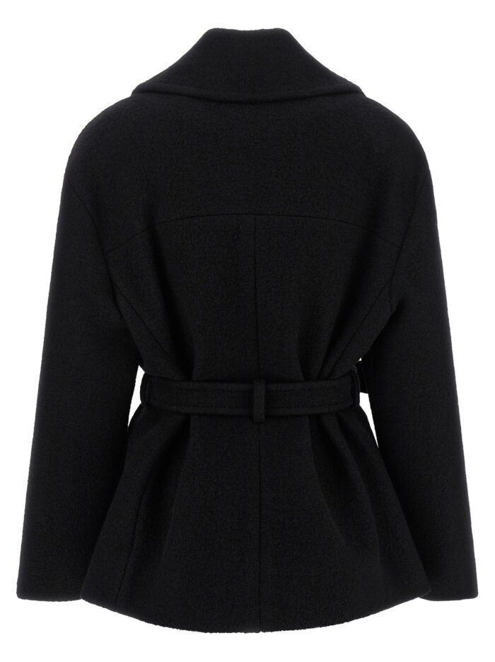 Balmain 'Anthem' Belted Caban