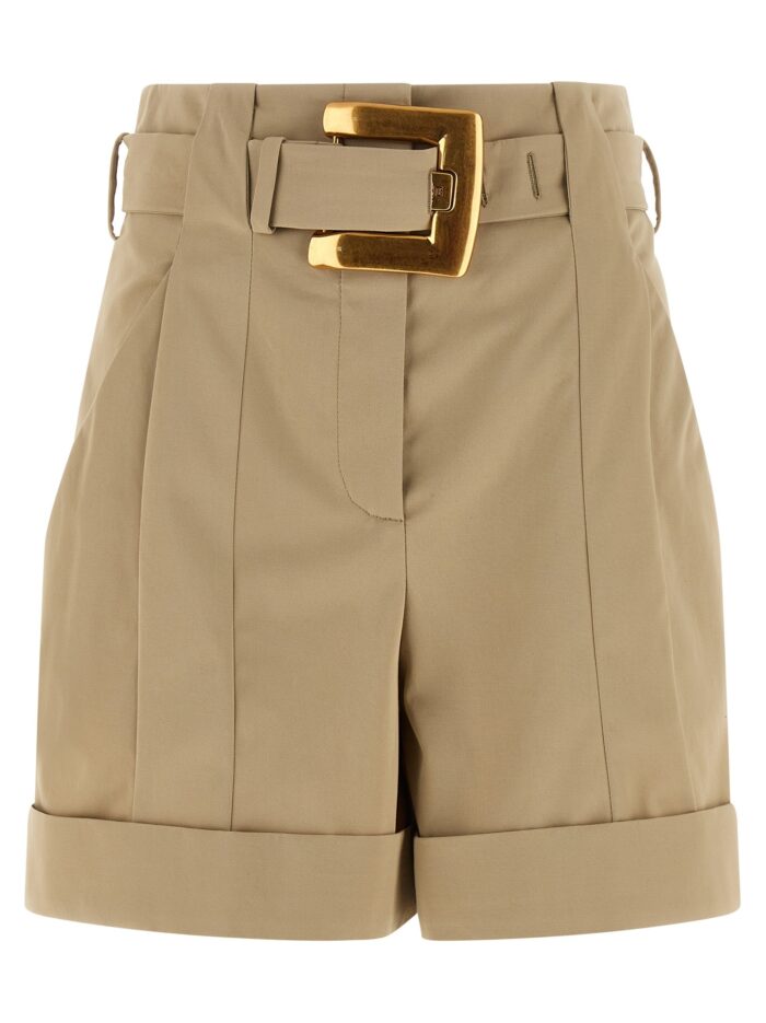 balmain 'anthem' buckle shorts Balmain 'Anthem' Buckle Shorts