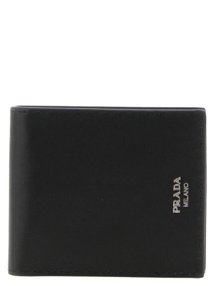 PRADA Antiqued Leather Wallet