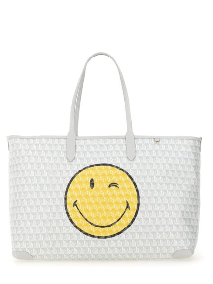 ANYA HINDMARCH BORSA TOTE "I AM A PLASTIC BAG WINK"
