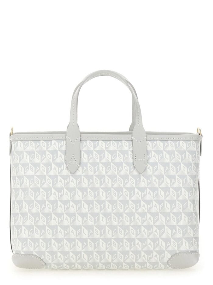 ANYA HINDMARCH BORSA TOTE "I AM A PLASTIC BAG WINK" XS