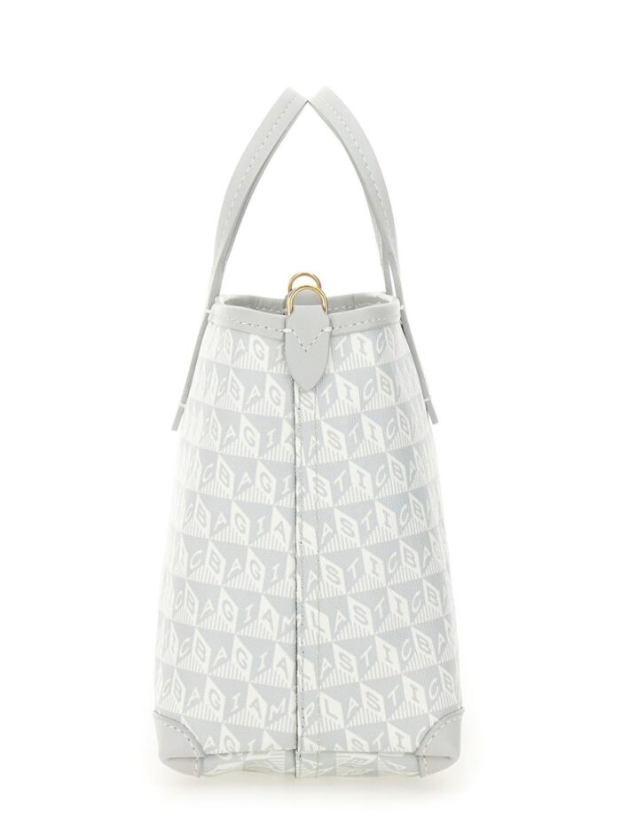 ANYA HINDMARCH BORSA TOTE "I AM A PLASTIC BAG WINK" XS