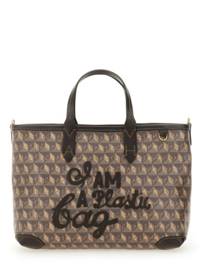 ANYA HINDMARCH BORSA TOTE "I AM A PLASTIC BAG" XS