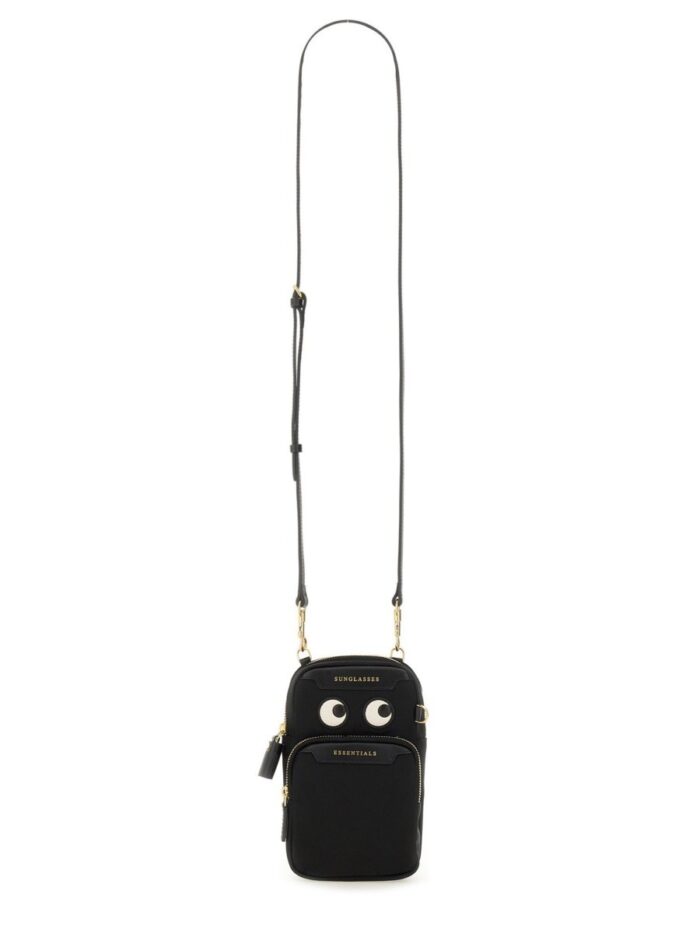 ANYA HINDMARCH "ESSENTIALS" EYES SHOULDER BAG