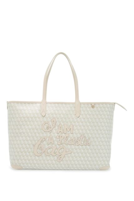 ANYA HINDMARCH I Am A Plastic Bag Motif Tote Bag