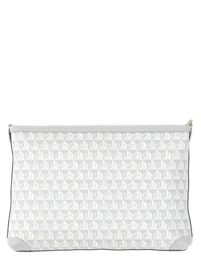 ANYA HINDMARCH I AM PLASTIC BAG CLUTCH