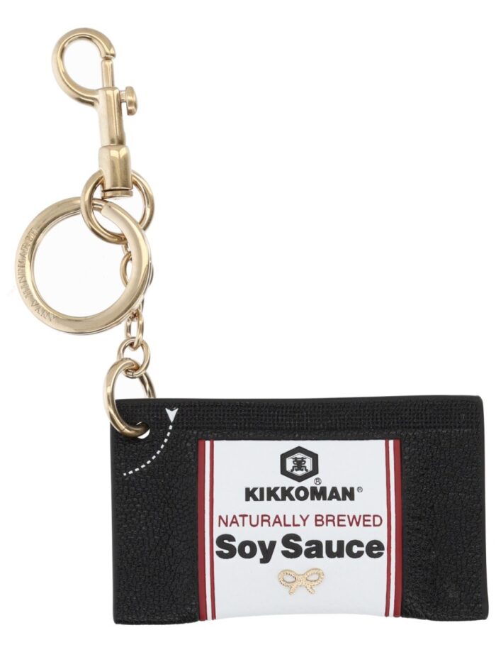 anya hindmarch keychain "kikkoman soy sauce" ANYA HINDMARCH KEYCHAIN "KIKKOMAN SOY SAUCE"