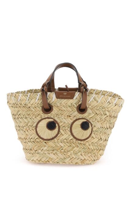 ANYA HINDMARCH Paper Eyes Basket Handbag