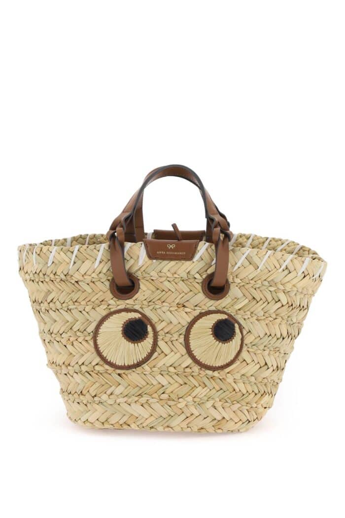 ANYA HINDMARCH Paper Eyes Basket Handbag