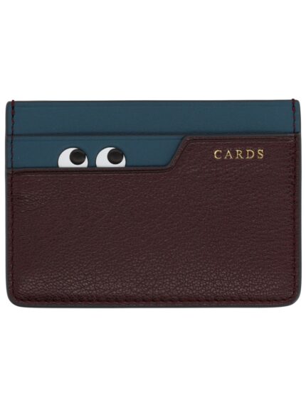 ANYA HINDMARCH "PEEPING EYES" CARD HOLDER