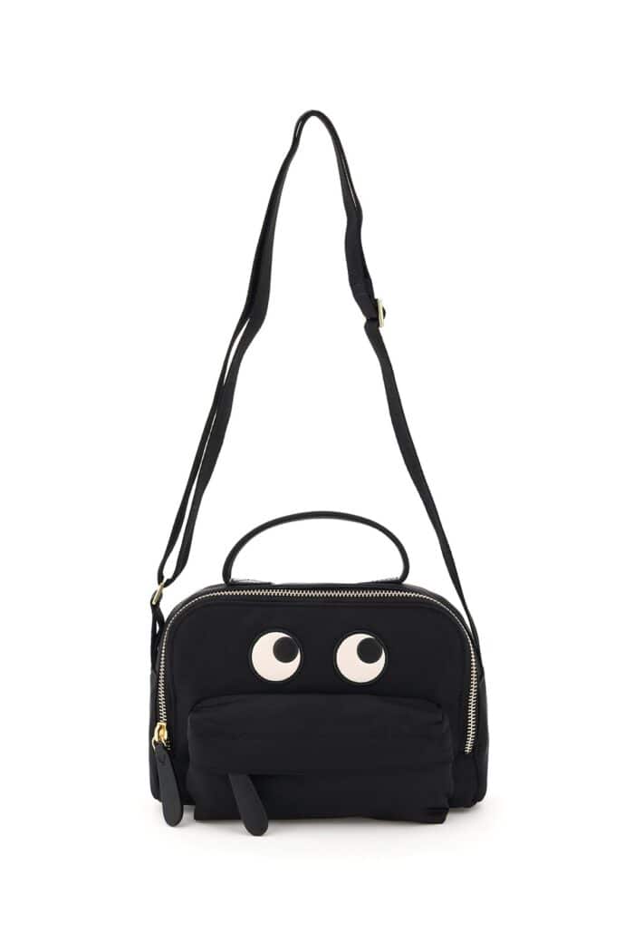 anya hindmarch pouch eyes crossbody bag ANYA HINDMARCH Pouch Eyes Crossbody Bag