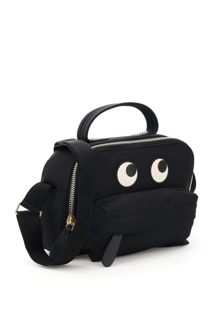 anya hindmarch pouch eyes crossbody bag ANYA HINDMARCH Pouch Eyes Crossbody Bag