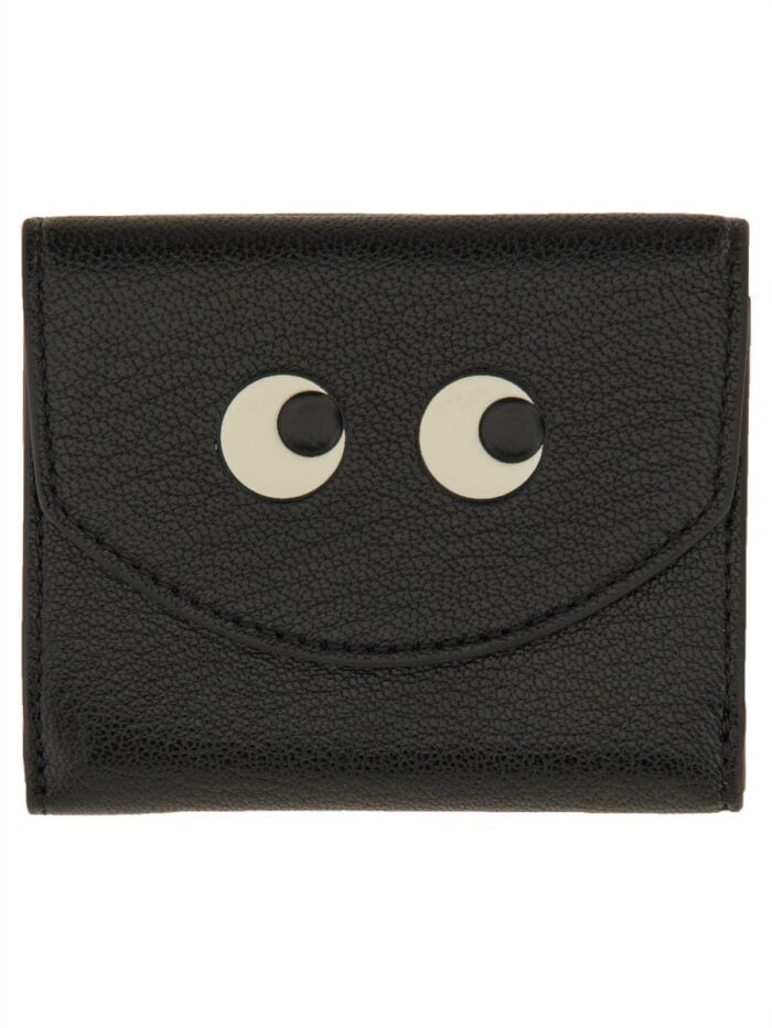 ANYA HINDMARCH TRIFOLD MINI "EYES" WALLET