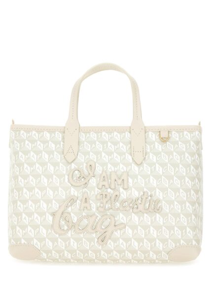 ANYA HINDMARCH XS TOTE BAG WITH "I AM A PLASTIC BAG" PATTERN