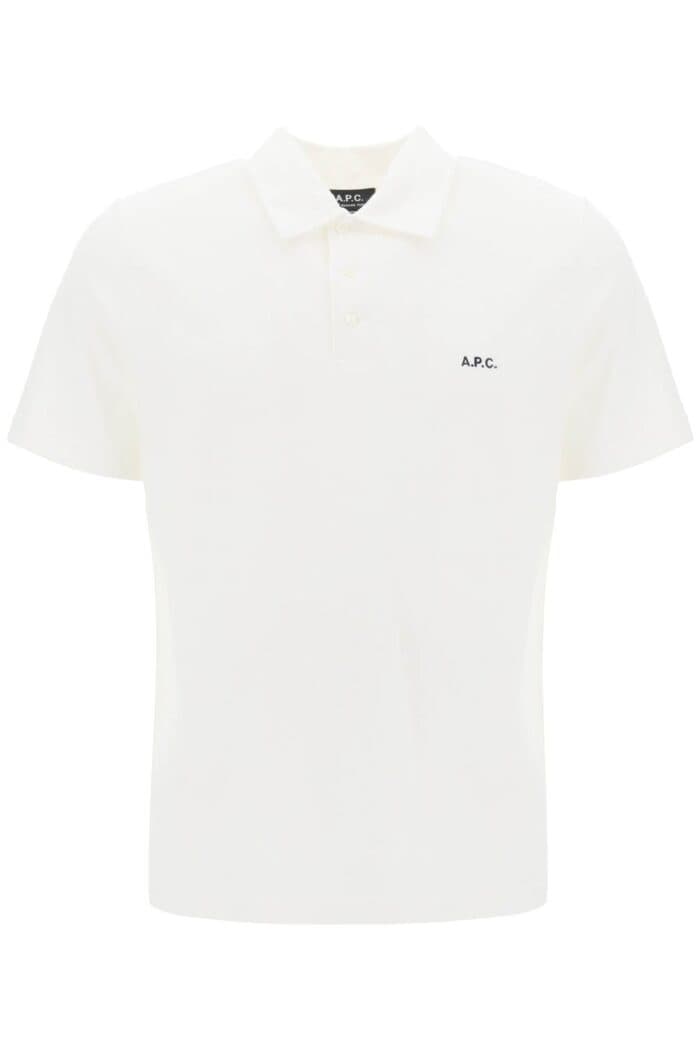 A.p.c. Austin Polo Shirt With Logo Embroidery