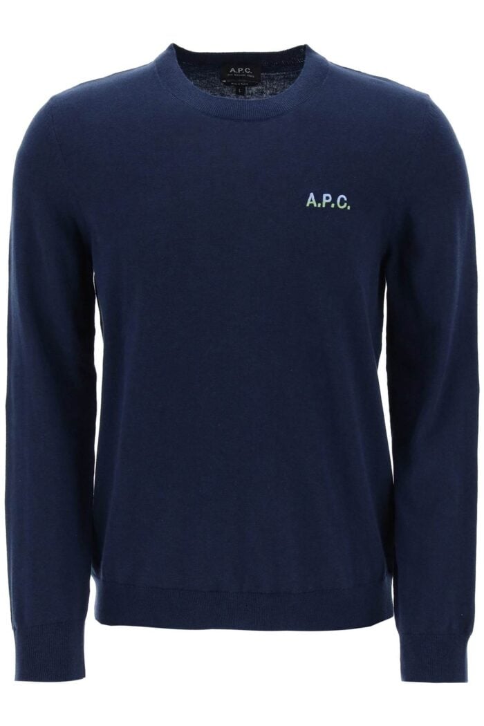 A.p.c. Crew-neck Cotton Sweater