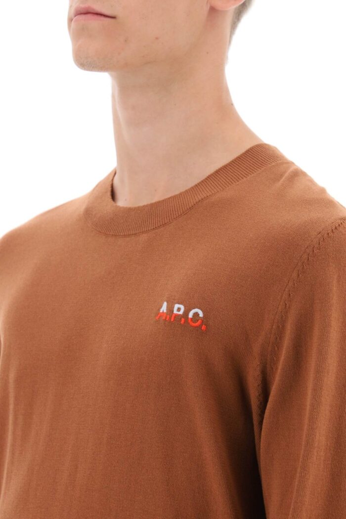 A.p.c. Crew-neck Cotton Sweater