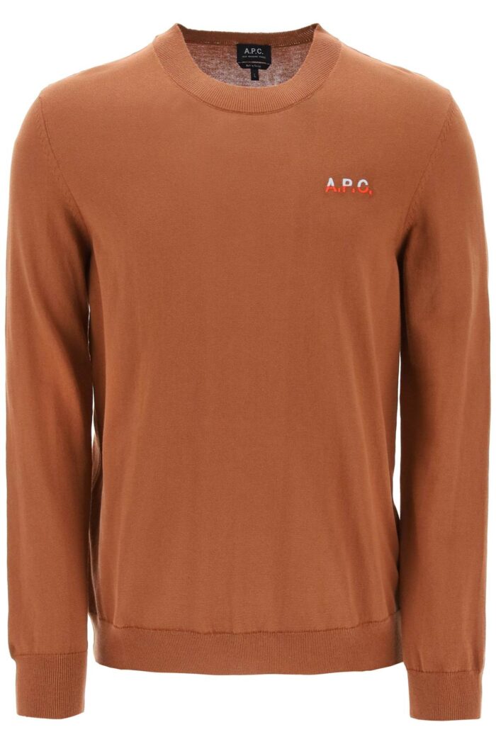 A.p.c. Crew-neck Cotton Sweater