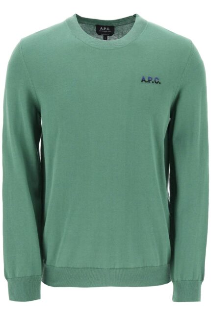 A.p.c. Crew-neck Cotton Sweater