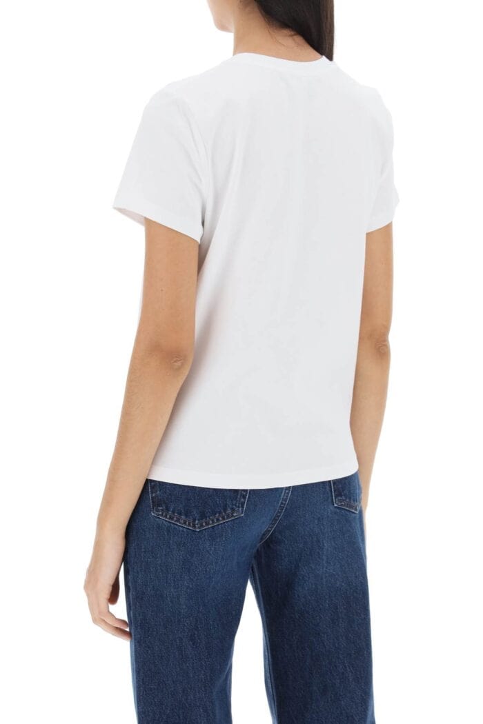 A.p.c. Flocked Logo T-shirt