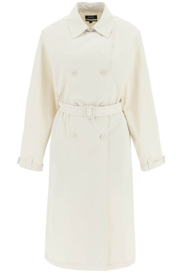 A.p.c. 'irene' Double-breasted Trench Coat