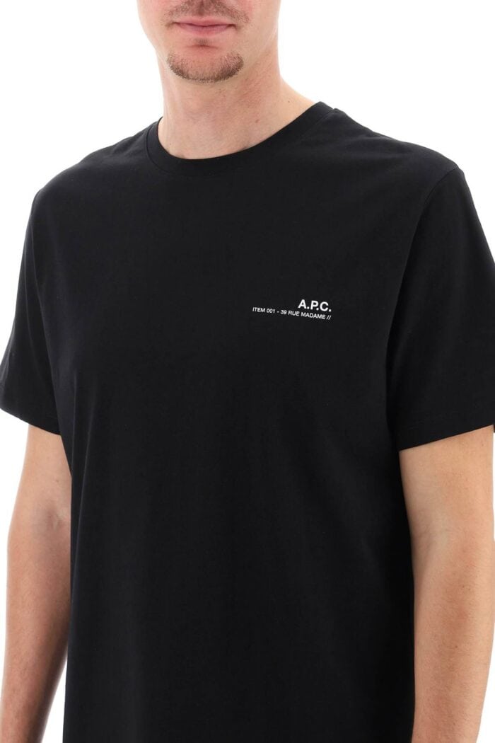 A.p.c. Item T-shirt With Logo Print