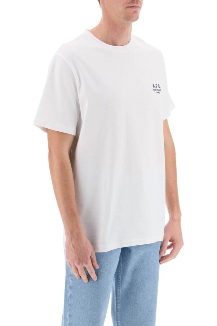 A.p.c. Raymond T-shirt With Embroidered Logo