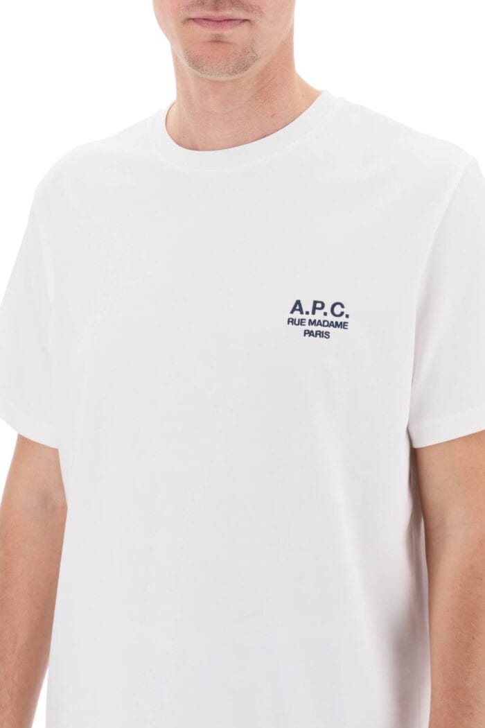 A.p.c. Raymond T-shirt With Embroidered Logo