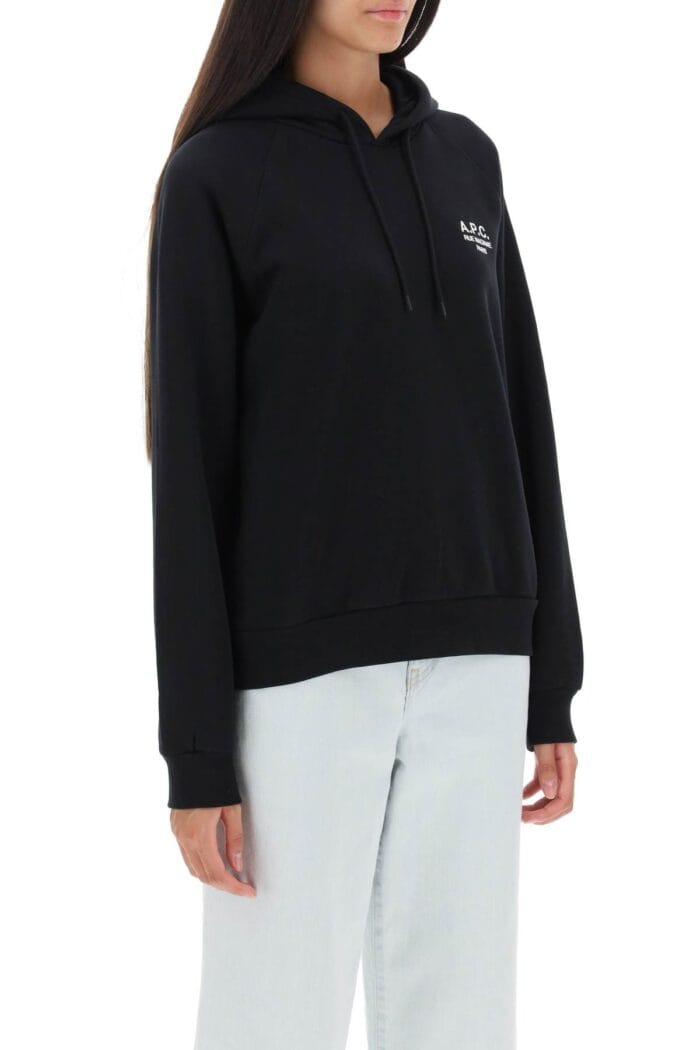 A.p.c. 'serena' Hoodie With Logo Embroidery