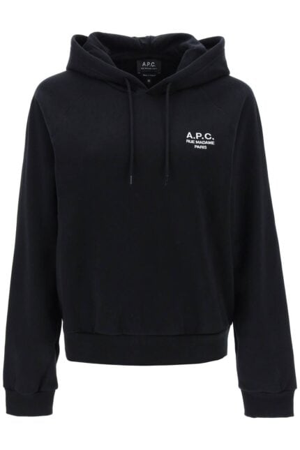 A.p.c. 'serena' Hoodie With Logo Embroidery