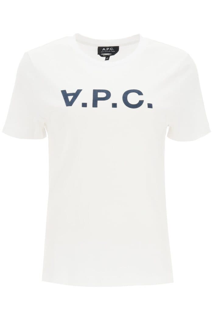 A.p.c. Vpc Logo Flock T-shirt