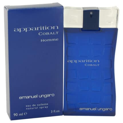 Apparition Cobalt By Ungaro - Eau De Toilette Spray 3 Oz