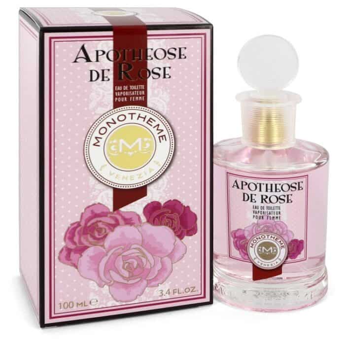 Apothose De Rose By Monotheme - Eau De Toilette Spray 3.4 Oz