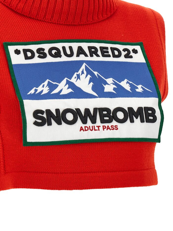 Dsquared2 'Après Ski' Cropped Vest