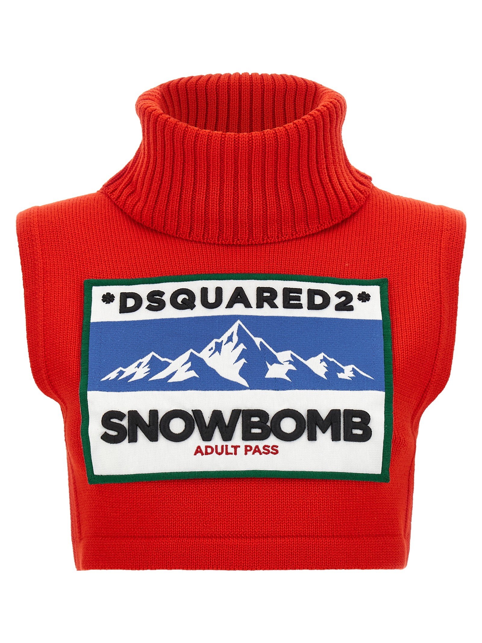 Dsquared2 'Après Ski' Cropped Vest