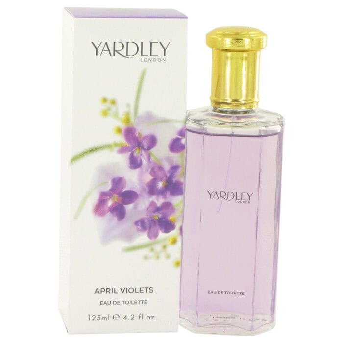 April Violets By Yardley London - Eau De Toilette Spray 4.2 Oz