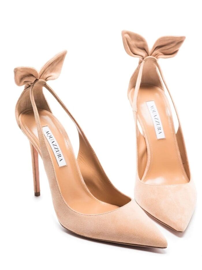 AQUAZZURA Bow Tie Pump 105 Mm