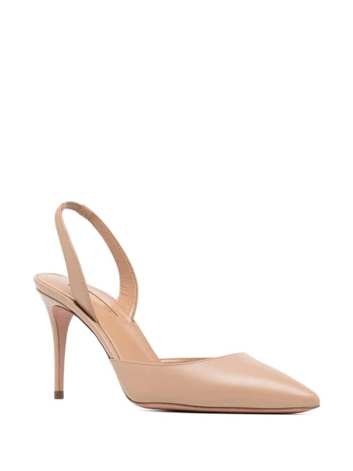 AQUAZZURA So Nude Pump 85